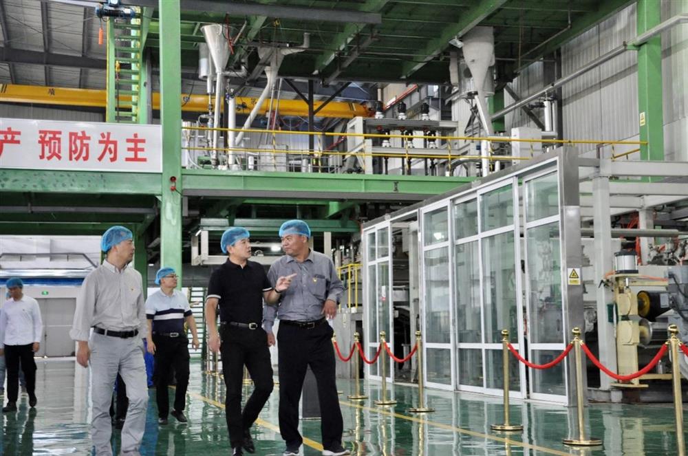 明升MS88体育登录纪委书记卢刚赴齐鲁化纤集团商河工业园调研